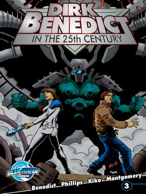 cover image of Dirk Benedict in the 25th Century (2013), Issue 3
